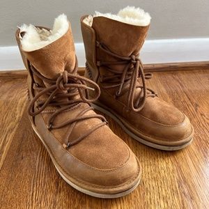 UGG Lace Up Boots